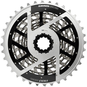 Cassette SRAM RED AXS, 10-36t, 12 Velocidades