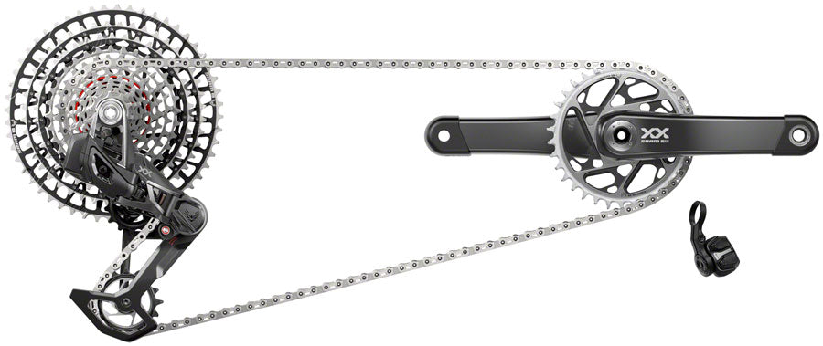 Grupo SRAM XX SL T-Type Eagle. AXS, 34T 10-52T, 1x12Vel.