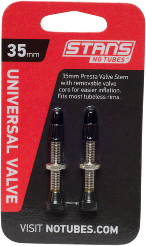 Válvulas Presta Para Tubeless, Stans No Tubes De 35mm